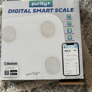 Digital Smart Scale - White